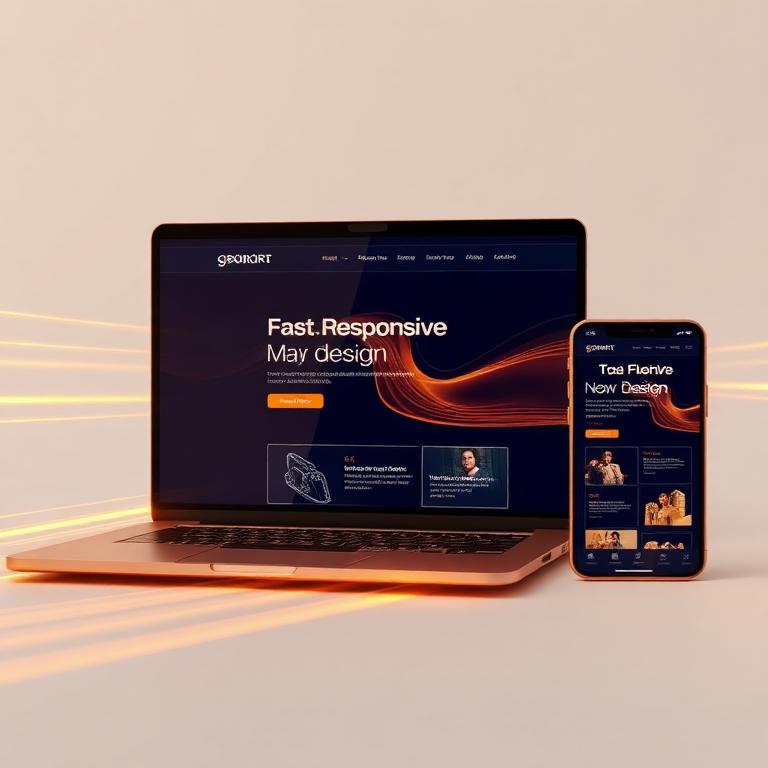 Fast responsive website design across every screen size