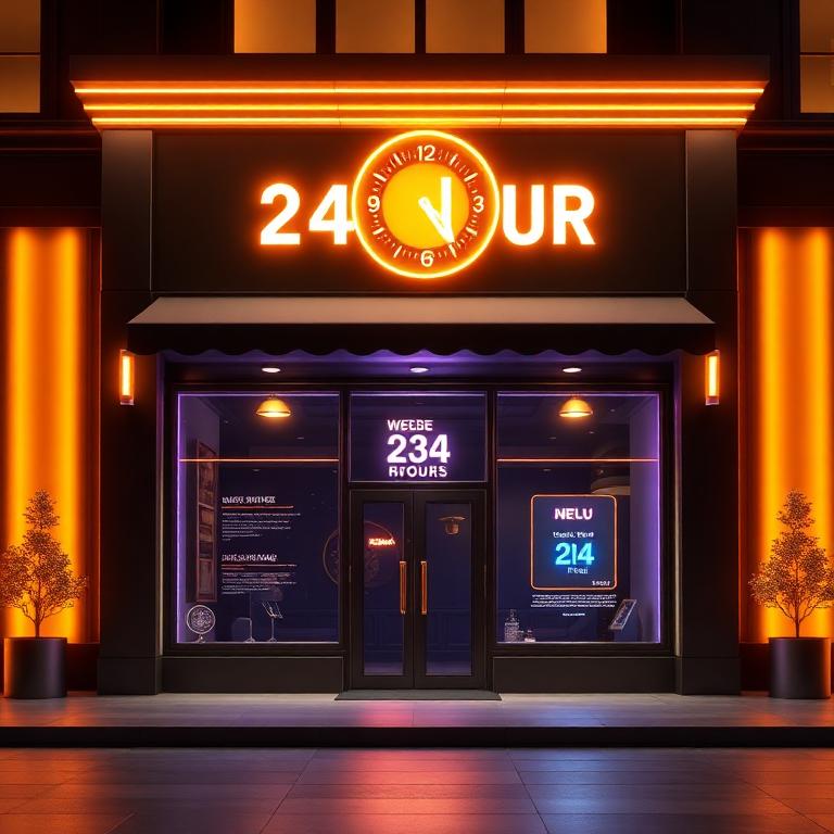 24-hour small business website launch visualization